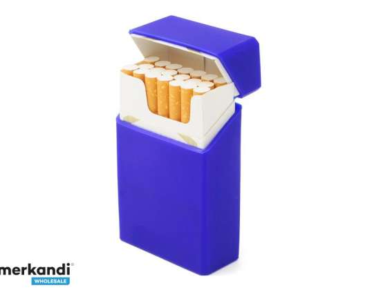 Etui für Zigaretten   Silikon  Blau