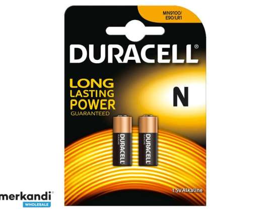 Batteri Duracell N/LR1 Lady 2 stk.