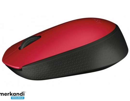 Mouse Logitech Mouse senza fili M171 Rosso 910 004641
