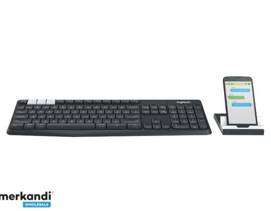 Logitech Keyboard Bluetooth Multi Device Keyboard K375s DE 920 008168