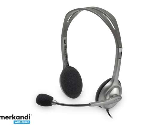Logitech H110 mikrofonos fejhallgató 981-es sztereó headset 000271