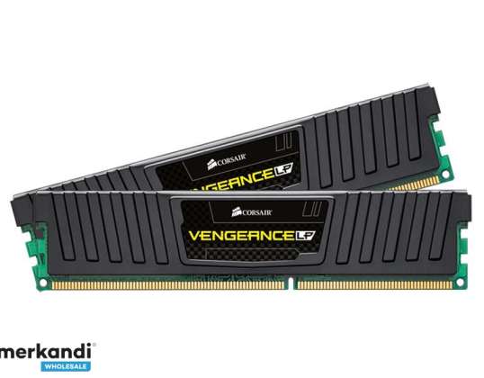 Mälu Corsair Vengeance LP DDR3 1600MHz 16GB 2x 8GB Must CML16GX3M2A1600C10
