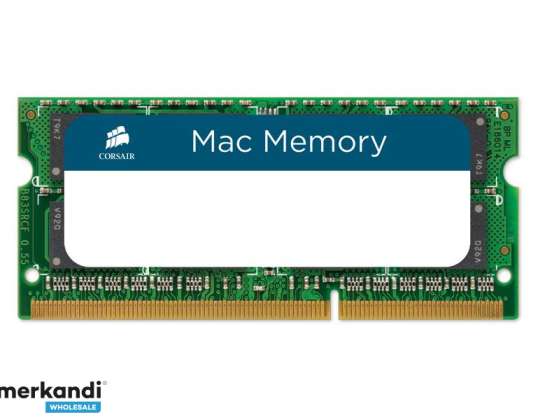 Pomnilnik Corsair Mac pomnilnik SO DDR3 1333MHz 16GB 2x 8GB CMSA16GX3M2A1333C9