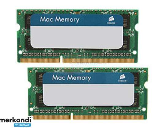 Memória Corsair Mac Memória SO DDR3 1333MHz 8GB 2x 4GB CMSA8GX3M2A1333C9