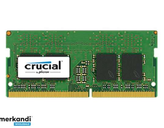 Hukommelse afgørende SO DDR4 2400MHz 8GB 1x8GB CT8G4SFS824A