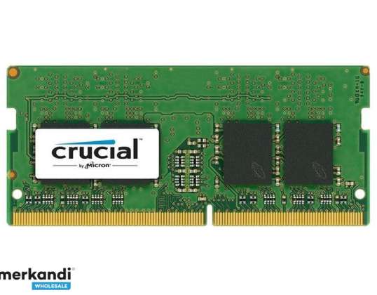 Memória Crucial SO-DDR4 2400 MHz 16 GB (1x16 GB) CT16G4SFD824A