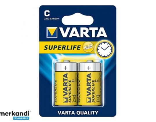 Baterie Varta Superlife R14 Baby C 2 ks.