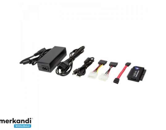 Adaptador Logilink USB 2.0 a 2 5 3 5 pulgadas IDE SATA HDD OTB AU0006C