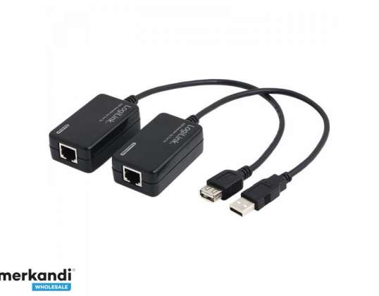 Подовжувач Logilink USB через CAT5/6 до 60 м UA0021D