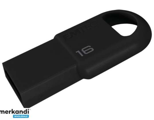 USB FlashDrive 16GB EMTEC D250 Mini  Schwarz