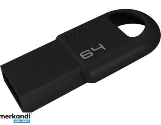 USB-накопитель емкостью 64 ГБ EMTEC D250 Mini 2.0 Зеленый