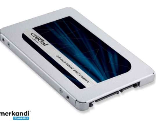SSD 2TB Crucial 2 5 6.3cm MX500 SATAIII 3D 7mm retail CT2000MX500SSD1