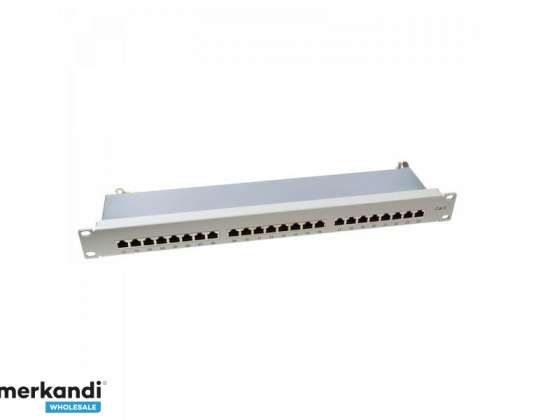 Logilink Patch Panel 19 Recessed Cat.6 STP 24 Ports Grey NP0040A