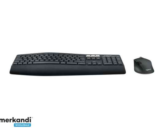 Keyboard Logitech MK850 RF Wireless + Bluetooth QWERTZ German Black 920-008221