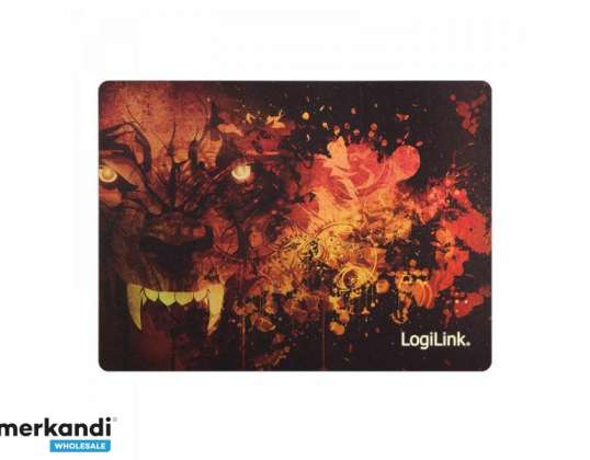 Logilink Ultra Thin Mica Gaming Mouse Pad Wolf Design ID0141