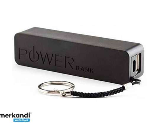 Powerbank 2600mAh POWER Fekete