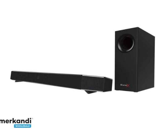 Creative Labs Sound BlasterX Katana Wired & Wireless 2.1 75W Black Soundbar Speaker 51MF8