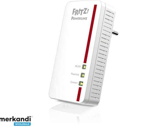 AVM FRITZ! Powerline 1260e 1200Mbit / s Ethernet conexión LAN inalámbrico Blanco 1 pieza (s) 20002789