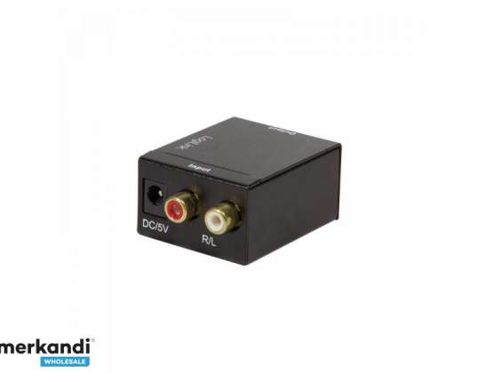 Logilink analog L / R to coaxial and Toslink audio converter (CA0102)