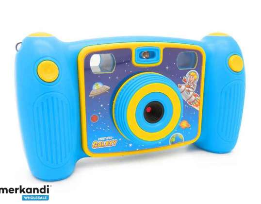 Easypix Kids digitālā fotokamera KiddyPix Galaxy (zila)