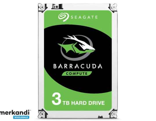 Seagate Barracuda 3000GB seriële ATA III interne harde schijf ST3000DM007
