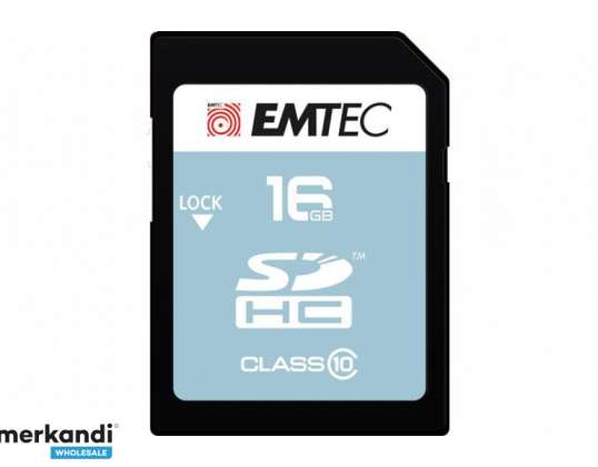 Blíster EMTEC SDHC 16GB CLASSIC CLASE 10