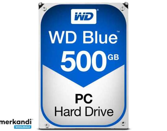 WD sininen kiintolevy sisäinen 500GB WD5000AZLX