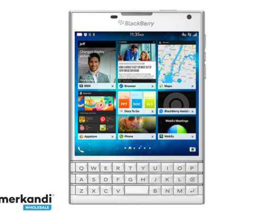 BlackBerry Passport 4,5 ιντσών ενιαίας SIM 32GB λευκό PRD-59181-025