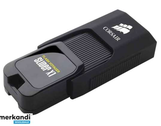 Corsair Voyager Slider X1 32GB USB 3.0 (3.1 Gen 1) Złącze USB typu A Czarna pamięć USB CMFSL3X1-32