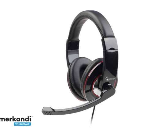 Gembird MHS-001 Crne slušalice za glavu MHS-001