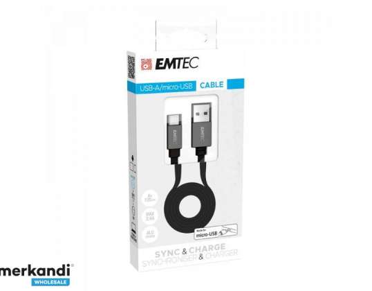 Cabo EMTEC T700 USB-A para micro-USB