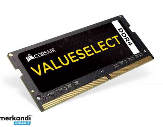 Paměťový modul Corsair ValueSelect 8GB DDR4 2133 MHz CMSO8GX4M1A2133C15