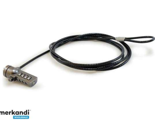 Câble Conceptronic lock noir 1,8 m CNBCOMLOCK18