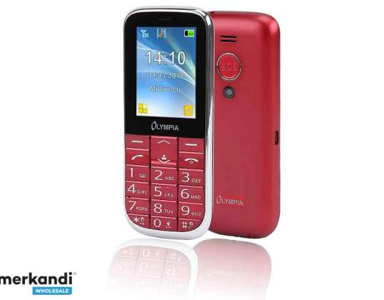 Olympia Joy II 6,1 см (2,4 инча) 64 g червен телефон с камера 2220