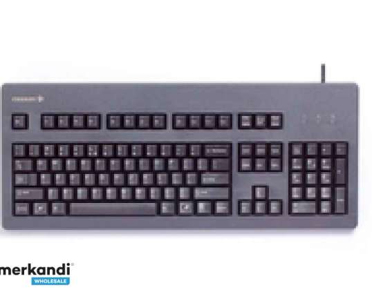 Cherry Classic Line G80-3000 лазерная клавиатура 105 клавиш QWERTY G80 Черный-3000LSCDE-2