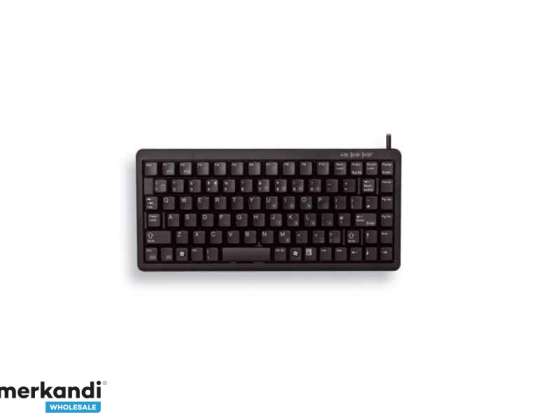 Cherry Slim Line Compact-Keyboard Keyboard Laser 86 keys QWERTZ Black G84-4100LCMDE-2