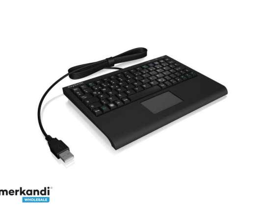 KeySonic Mini Tastatur USB ACK 3410 Tastatur 80 Tasten 60377