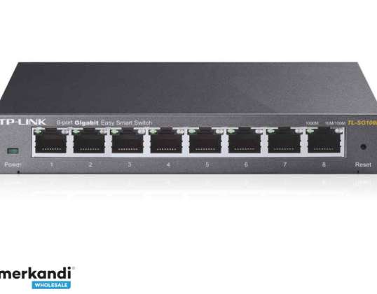TP-Link Switcher Desktop de 8 puertos 10 / 100M / 1000M TL-SG108