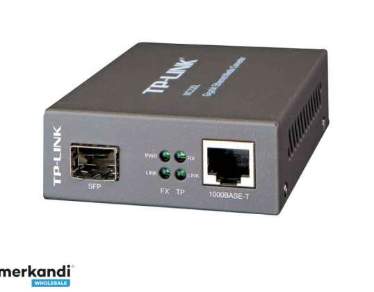 Convertidor de medios TP-LINK Gigabit Ethernet MC220L