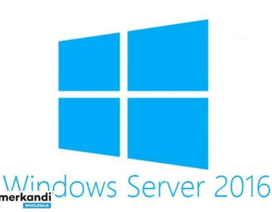 Licença do Microsoft Windows Server 2016 - 5 CALs de usuário R18-05246