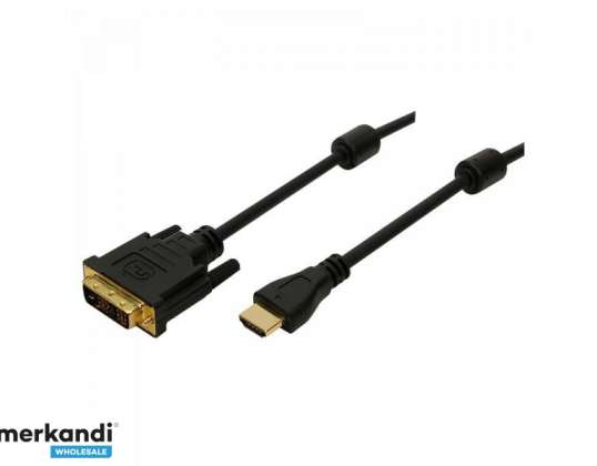 Logilink kábel HDMI-DVI-D 3m (CH0013)