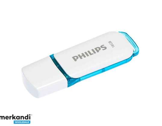 Philips USB 2.0 16GB Snow Edition Blå FM16FD70B/10