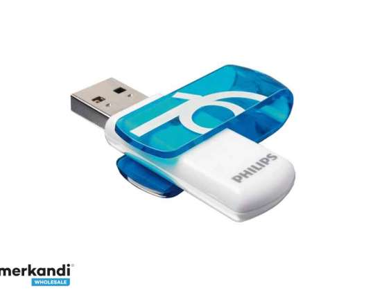 Philips USB 2.0 16GB Vivid Edition Синий FM16FD05B/10
