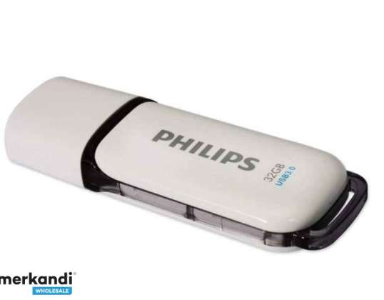 "Philips" USB 3.0 32 GB "Snow Edition" pilka FM32FD75B / 10