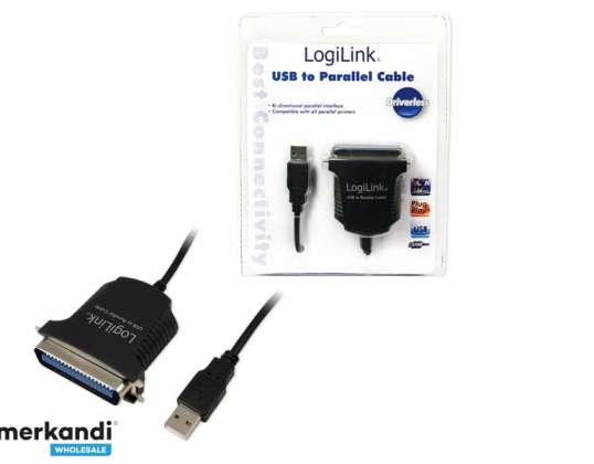 Logilink adapteris USB uz Parallel AU0003C