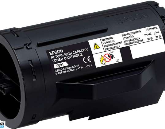 Epson HC tonerkassett för returprogram 10k C13S050691