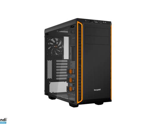 BeQuiet PC-veske Pure Base 600 Vindu Orange BGW20