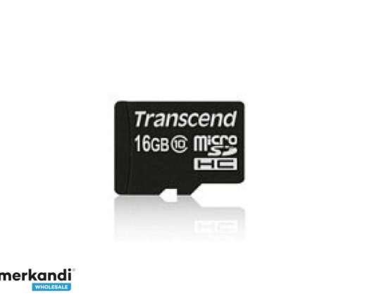 Transcend MicroSD / SDHC-kaart 16 GB UHS1 (ohne-adapter) TS16GUSDCU1