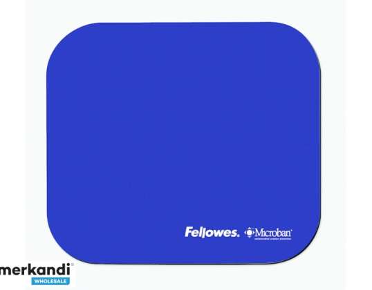 Mouse pad proteção Fellowes Microban azul marinho 5933805