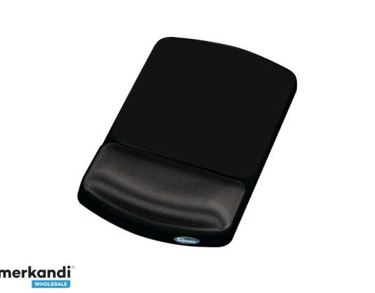 Mouse pad Fellowes with wrist cushion graphite 9374001